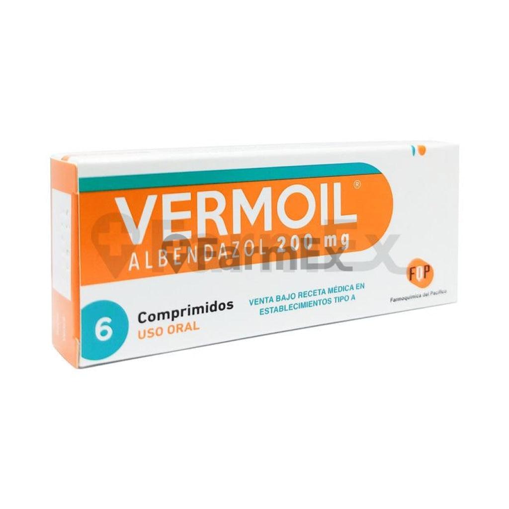 Vermoil 200 mg x 6 comp (FQP) (Ley Cenabast) FQP